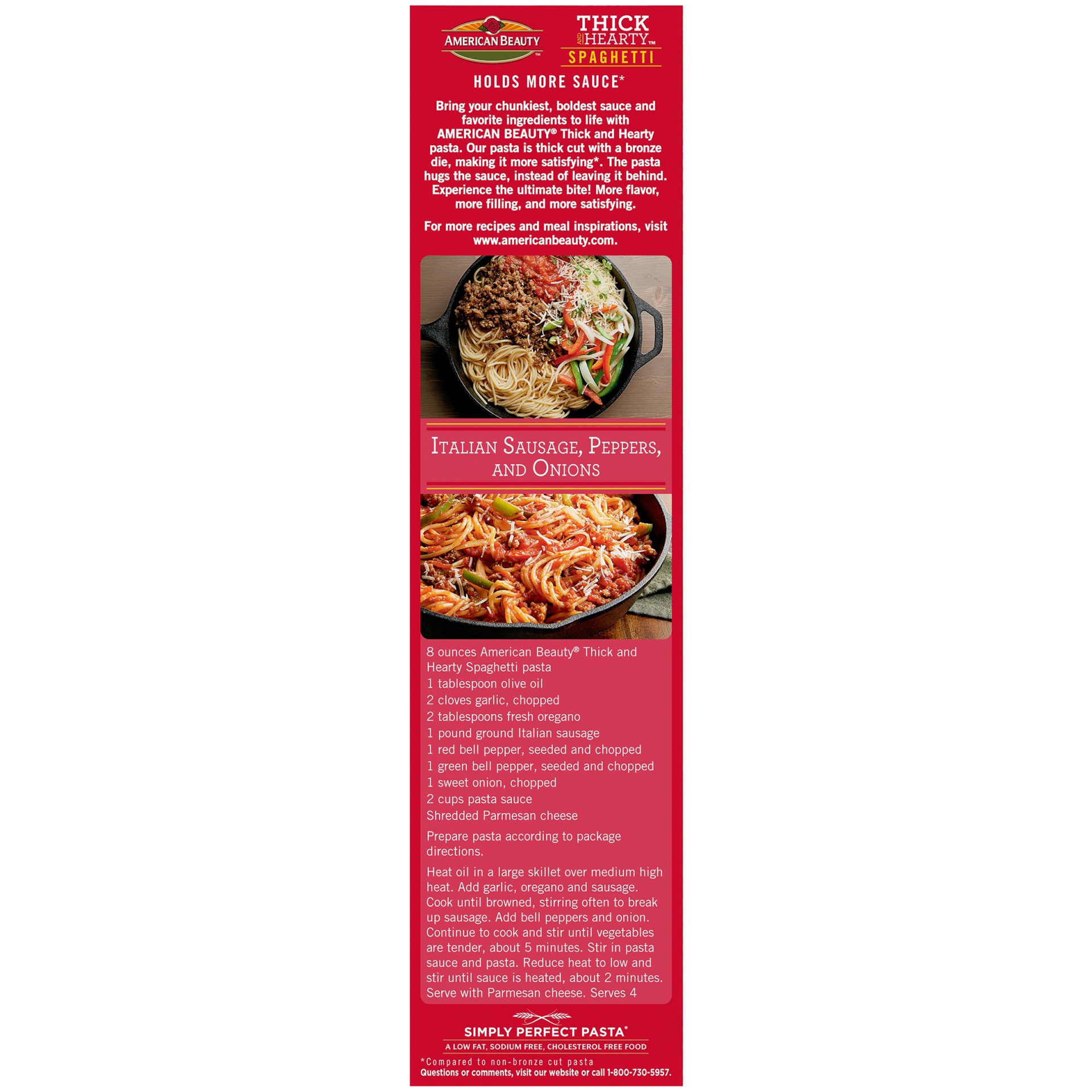 slide 6 of 8, American Beauty Spaghetti 12 oz, 12 oz