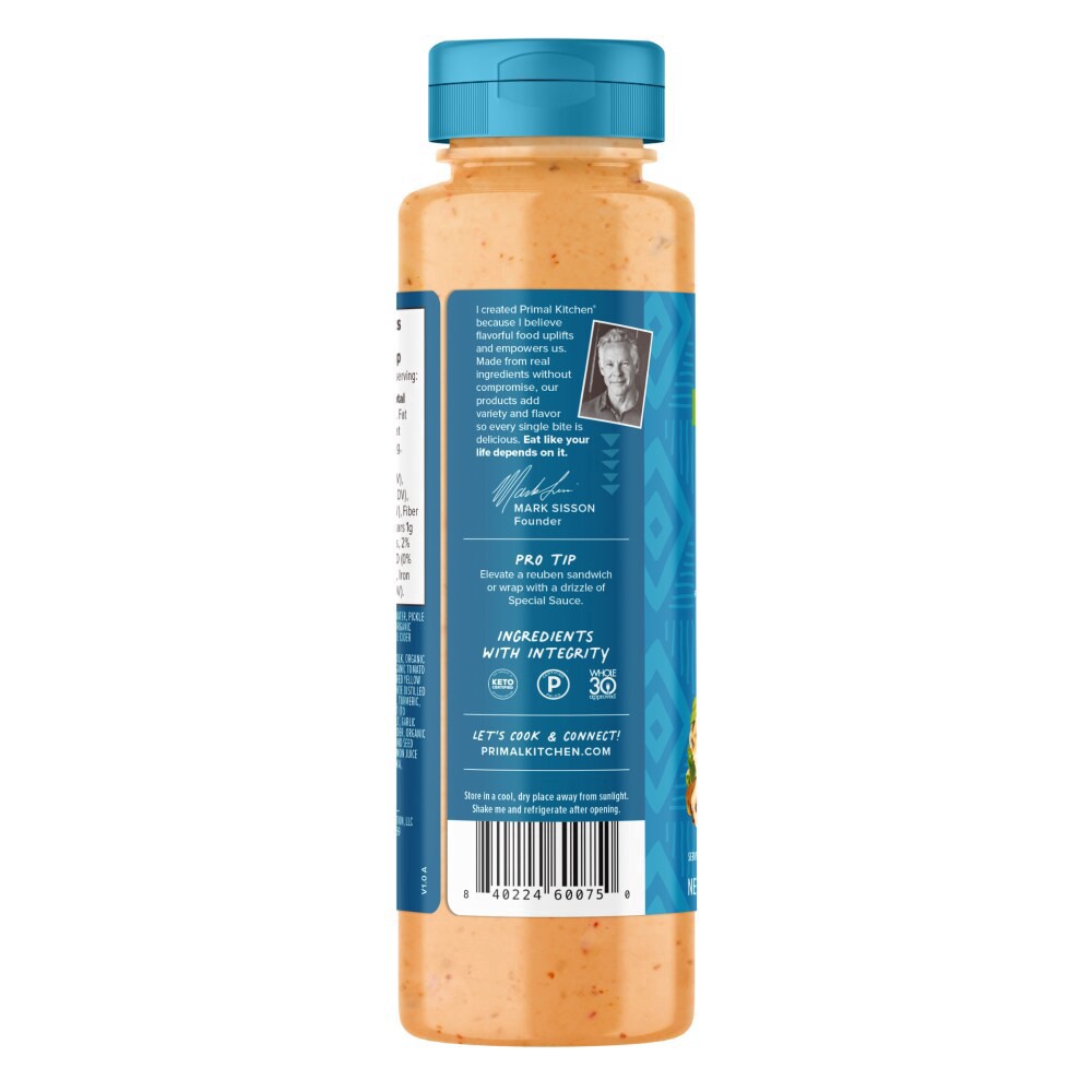 slide 4 of 4, Primal Kitchen Special Sauce Dipping Sauce 10 oz, 10 oz