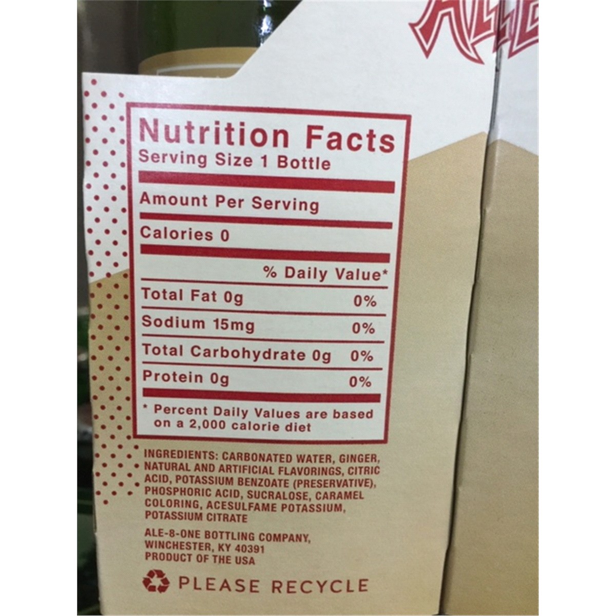 slide 4 of 5, Ale-One Diet Caffeine Free Soda bottles - 6 ct; 12 oz, 6 ct; 12 oz