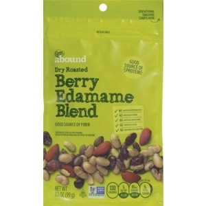 slide 1 of 1, Gold Emblem Abound Dry Roasted Berry Edamame Blend, 3.5 Oz, 3.5 oz