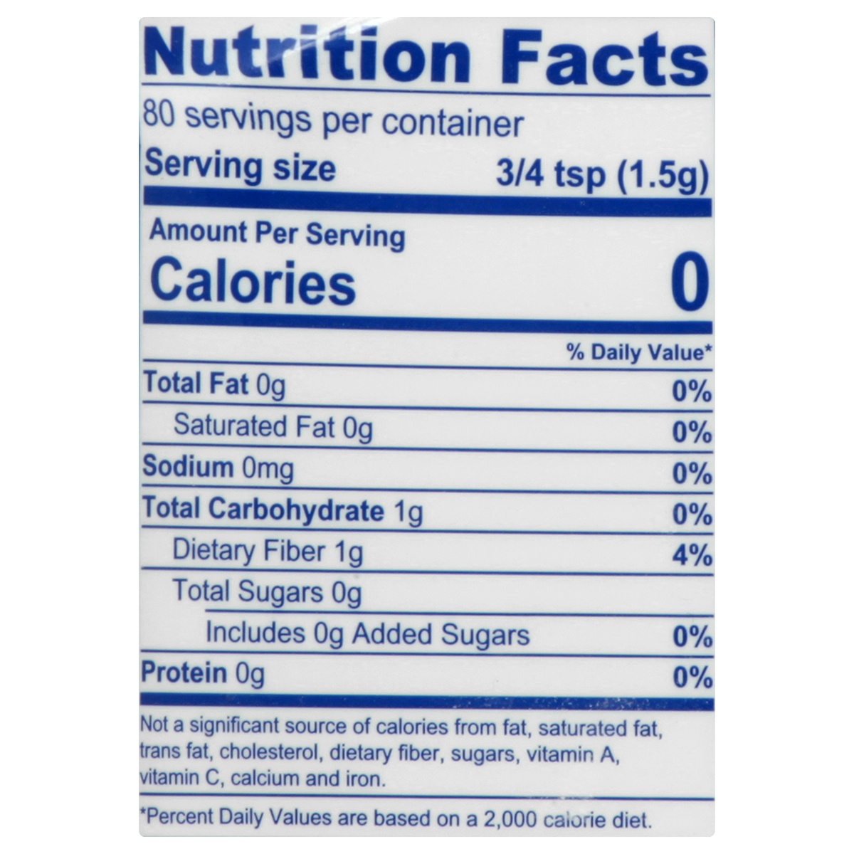 slide 5 of 10, Splenda with Fiber No Calorie Sweetener, 4.3 oz