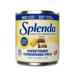 Splenda Sweetened Condensed Milk 14 Ounces
