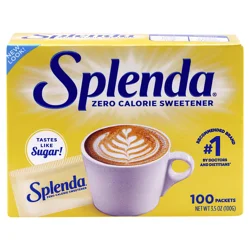 Splenda Zero Calorie Sweetener Packets100ct