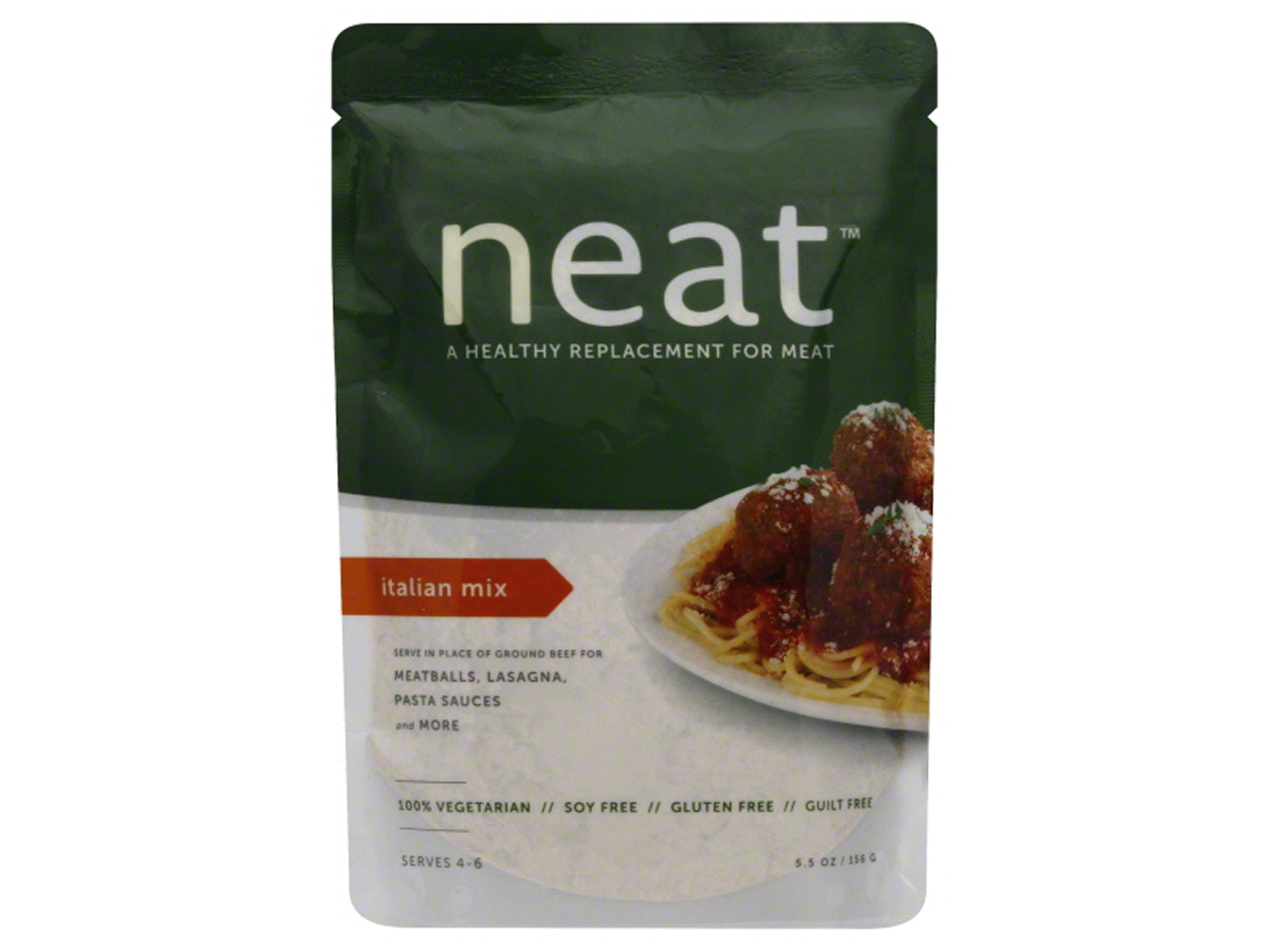 slide 1 of 1, neat Healthy Italian Mix Replacement for Meat, 5.5 oz