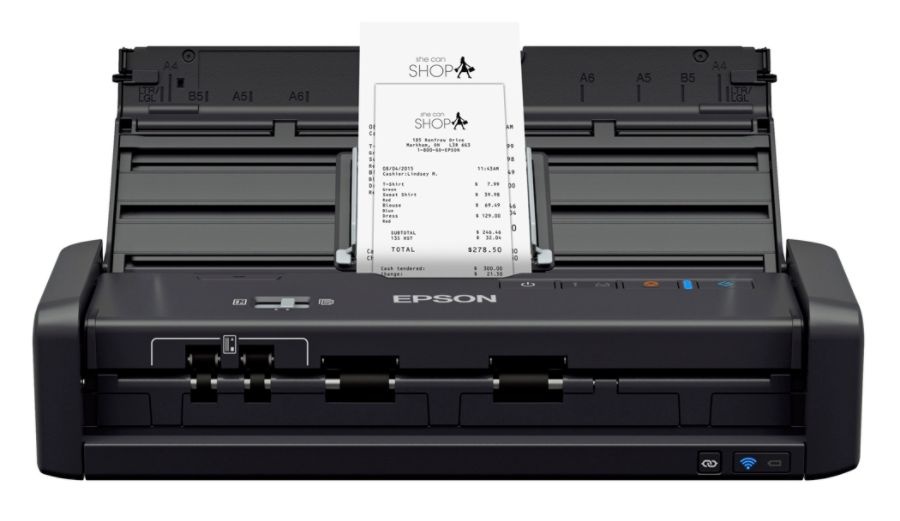 slide 7 of 10, Epson Workforce Es-300Wr Wireless Color Document Scanner: Accounting Edition, 1 ct