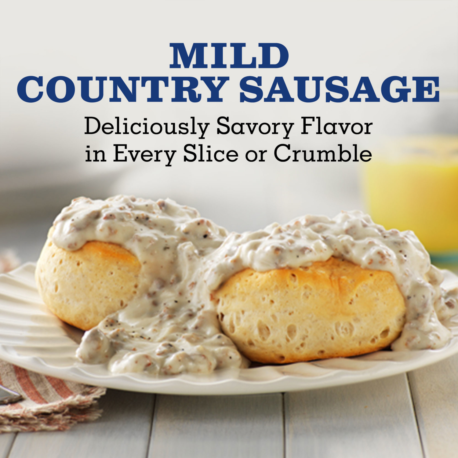 slide 6 of 8, Odoms Tennessee Pride Mild Country Sausage 16 oz, 16 oz