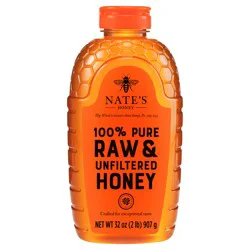Nature Nate's Nature Nate’s 100% Pure, Raw & Unfiltered Honey, 32oz