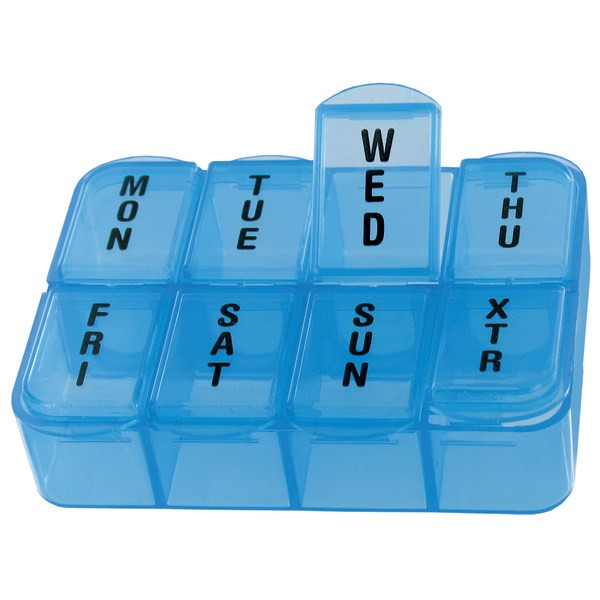 slide 2 of 3, DM Merchandising Plastic Pill Box, 1 ct