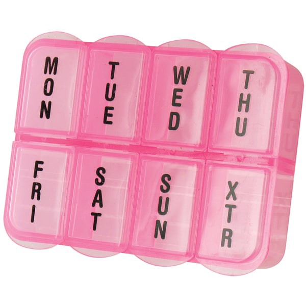 slide 3 of 3, DM Merchandising Plastic Pill Box, 1 ct