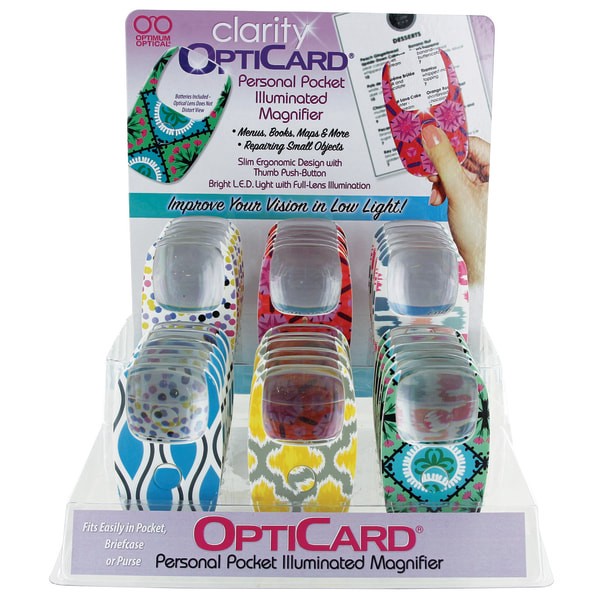 slide 4 of 7, Clarity Opticard, 1 ct