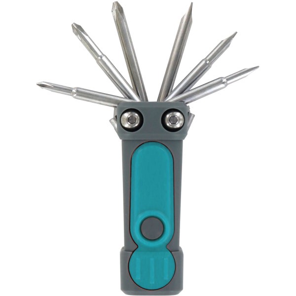 slide 5 of 6, DM Merchandising Modern Monkey 8-In-1 Pocket Toolkit, Assorted Colors, 1 ct