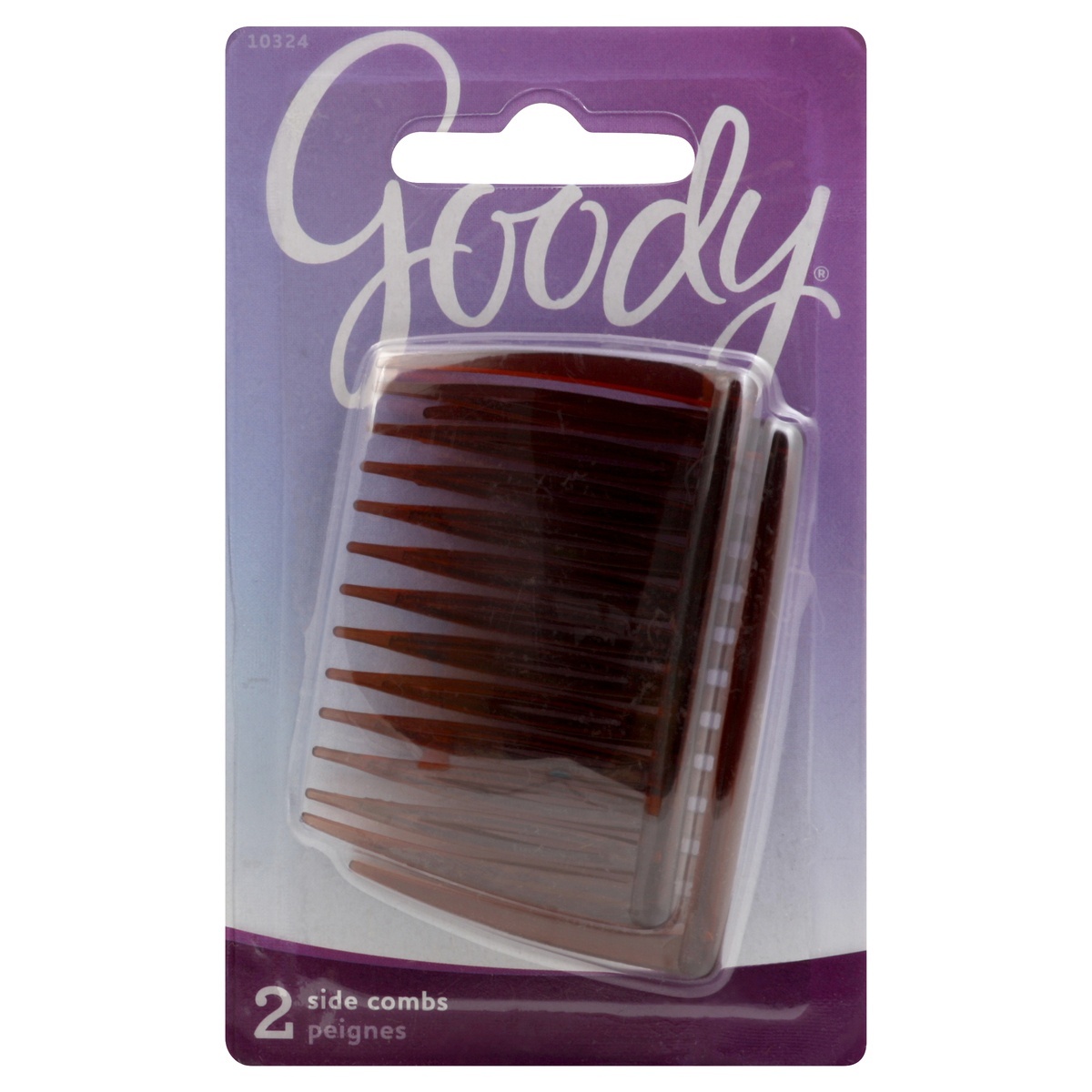 slide 1 of 1, Goody Classics Side Combs Black, 2 ct