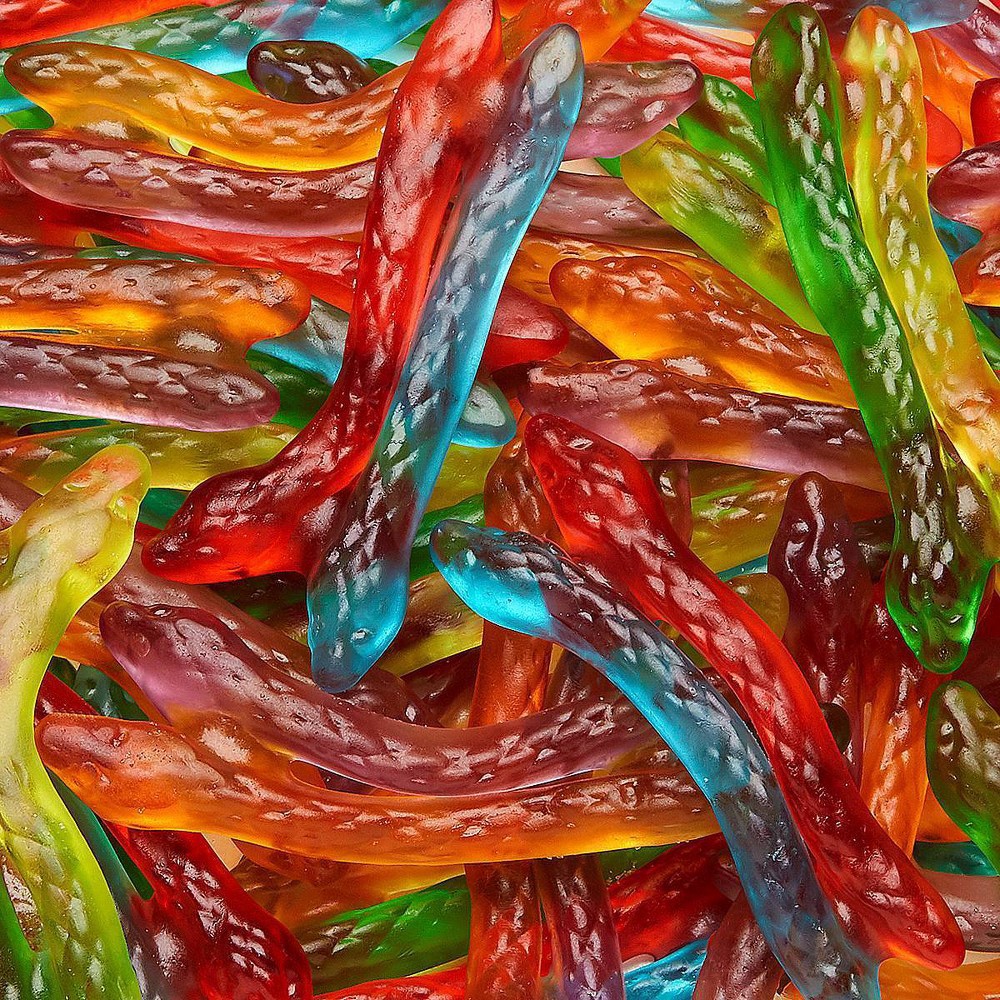slide 4 of 7, Haribo Twin Snakes Sweet & Sour Gummi Candy Share Size 8 oz, 8 oz