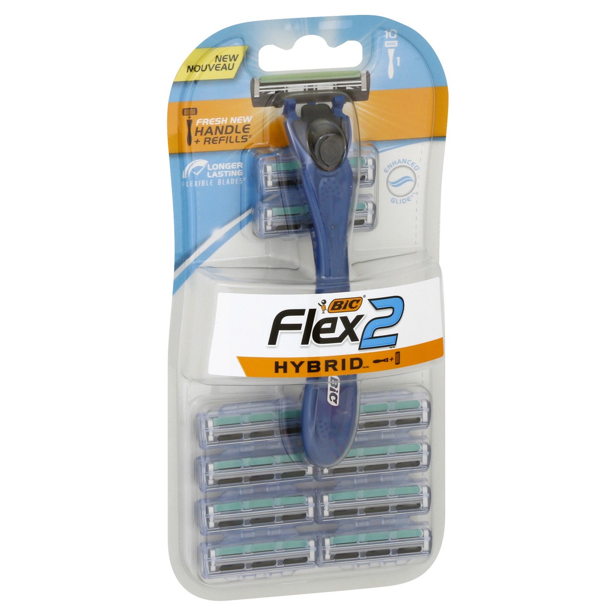 slide 6 of 11, Bic Usa Inc. Razor Set, Flex2, 1 ct