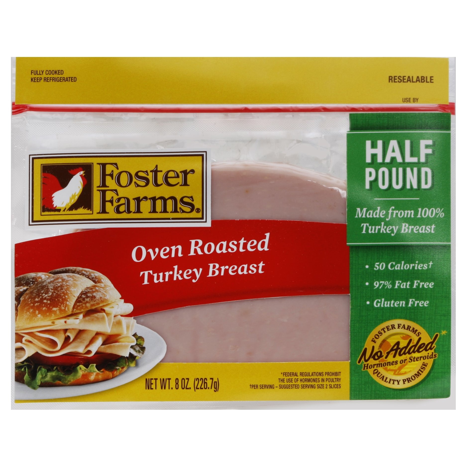 Foster Farms Oven Roasted Turkey Breast 10 oz Shipt