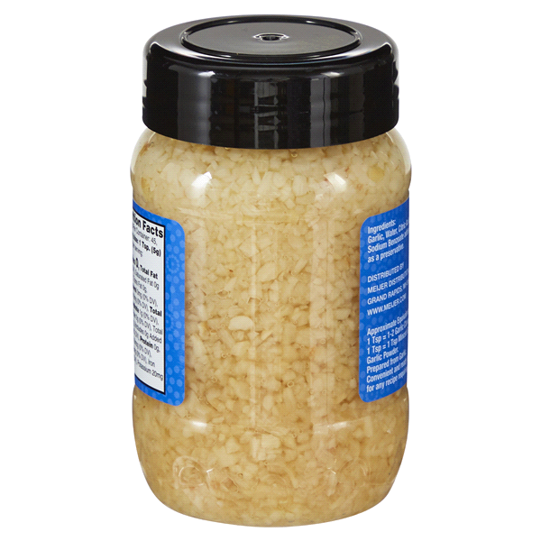 Meijer Garlic Minced in Water 8 oz Shipt