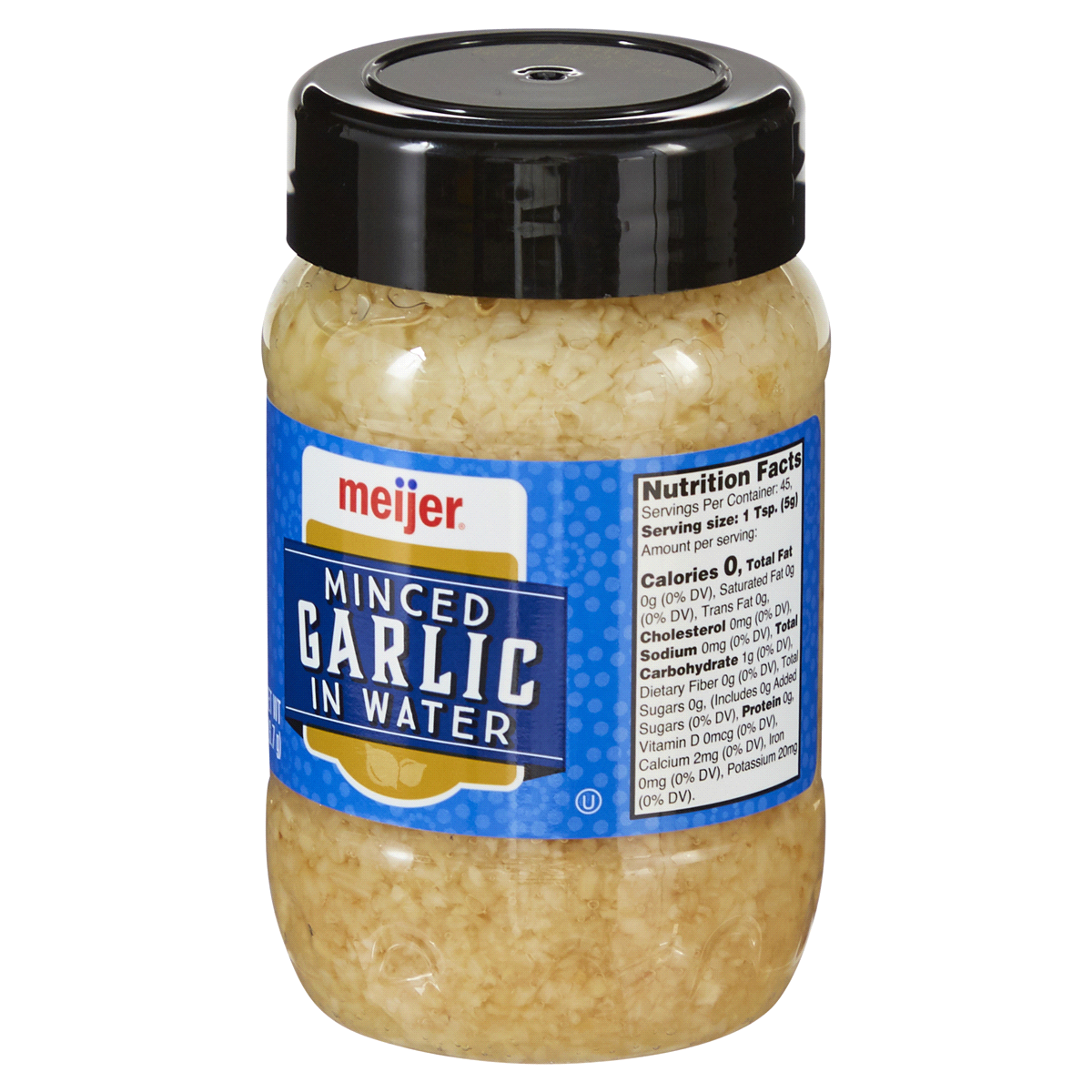 Meijer Garlic Minced in Water 8 oz Shipt