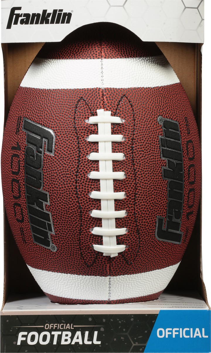 slide 6 of 9, Franklin Official Size Football 1 ea, 1 ct