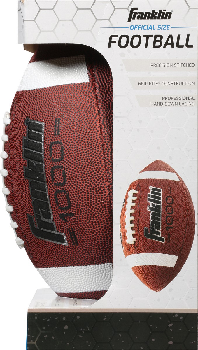 slide 8 of 9, Franklin Official Size Football 1 ea, 1 ct