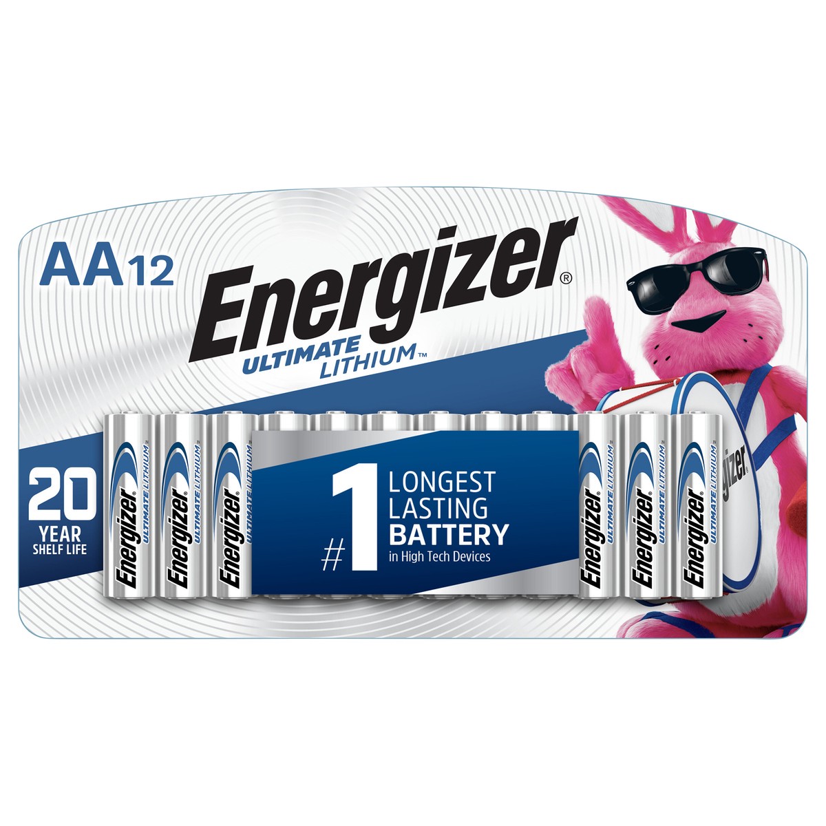 slide 1 of 10, Energizer Ultimate Lithium AA 12-PK, 12 ct