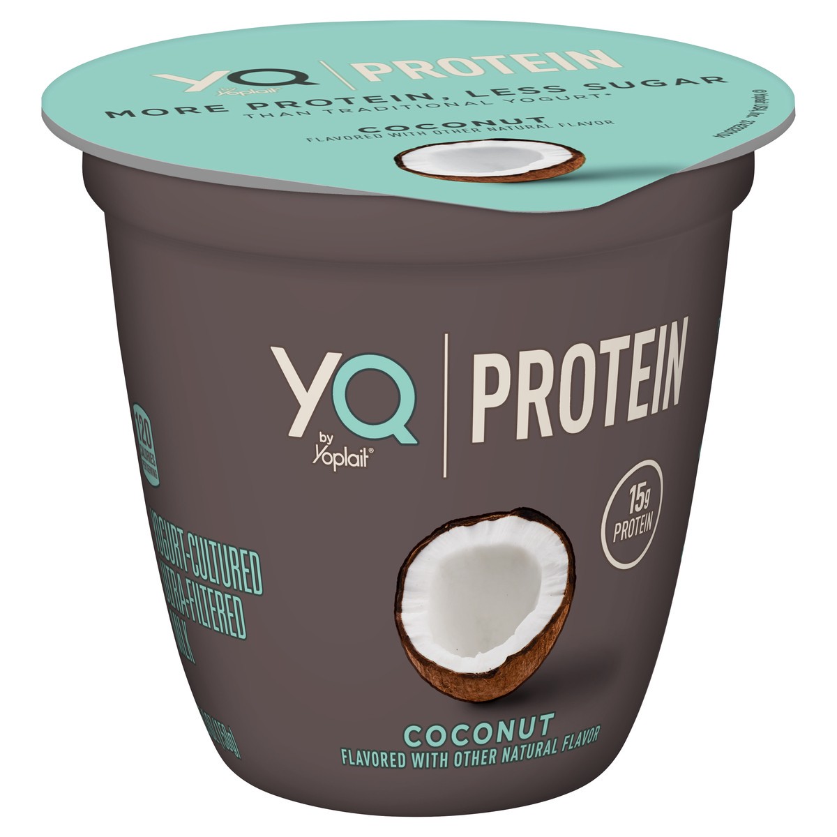 slide 2 of 10, Yoplait Protein Ultra-Filtered Milk Coconut Yogurt-Cultured 5.3 oz, 5.3 oz