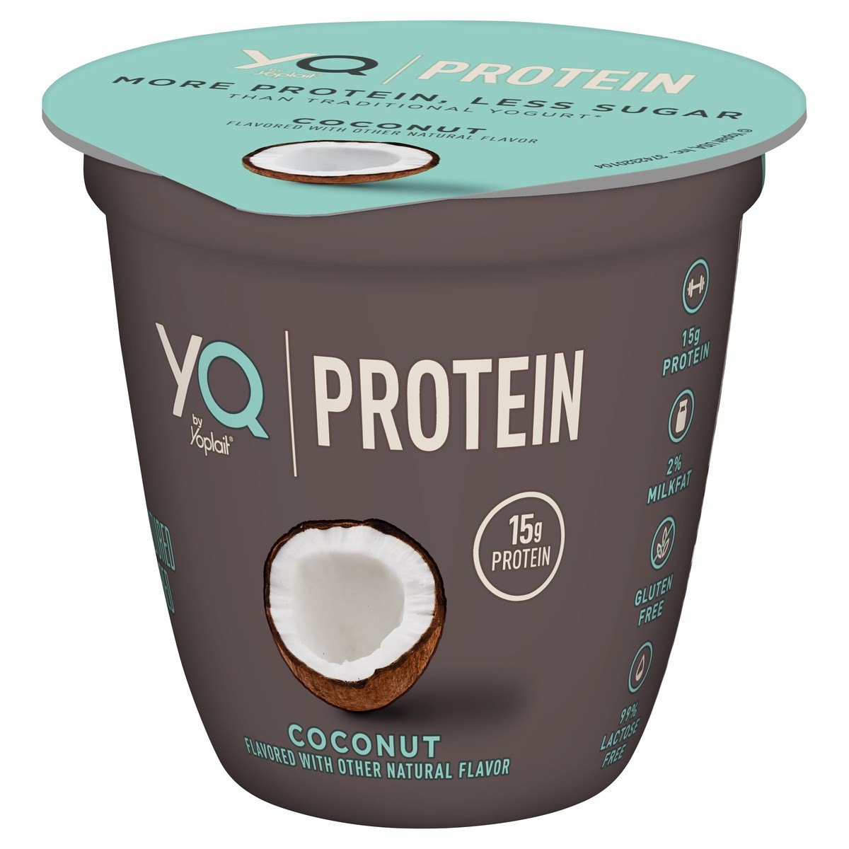 slide 3 of 10, Yoplait Protein Ultra-Filtered Milk Coconut Yogurt-Cultured 5.3 oz, 5.3 oz