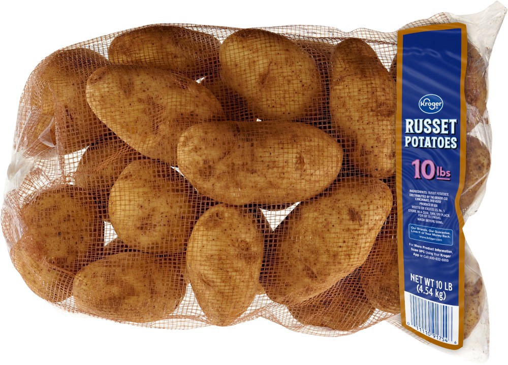 slide 2 of 2, Kroger Russet Potatoes, 10 lb