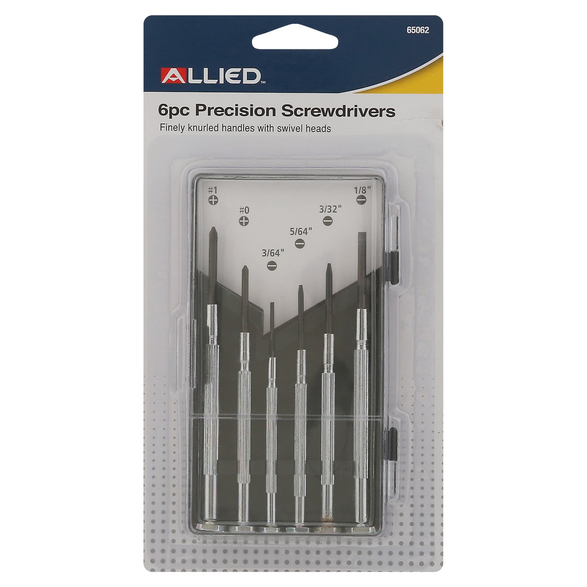 slide 2 of 11, Allied Precision Screwdrivers 6 ea, 6 ct