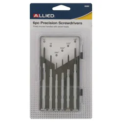 Allied Precision Screwdrivers 6 ea