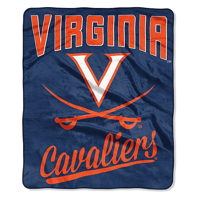 slide 1 of 1, NCAA University of Virginia Raschel Throw Blanket, 1 ct