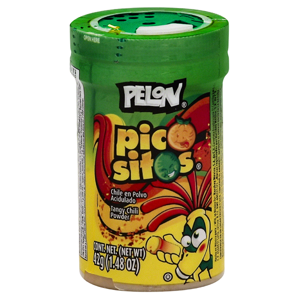 slide 1 of 2, Pelon Pico Sitos, Tangy Chili Powder, 1.48 oz