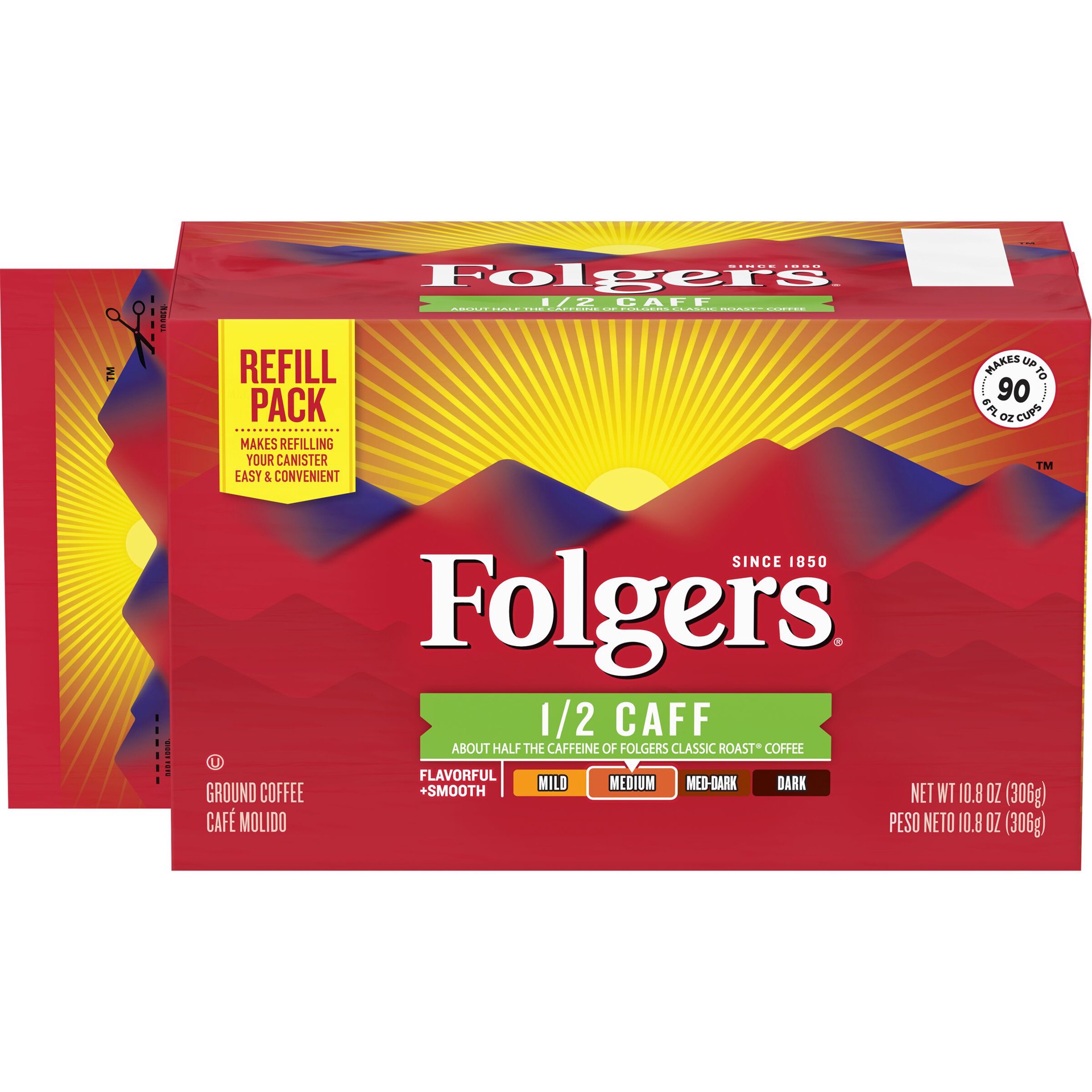 slide 1 of 4, Folgers Coffee 10.8 oz, 10.8 oz