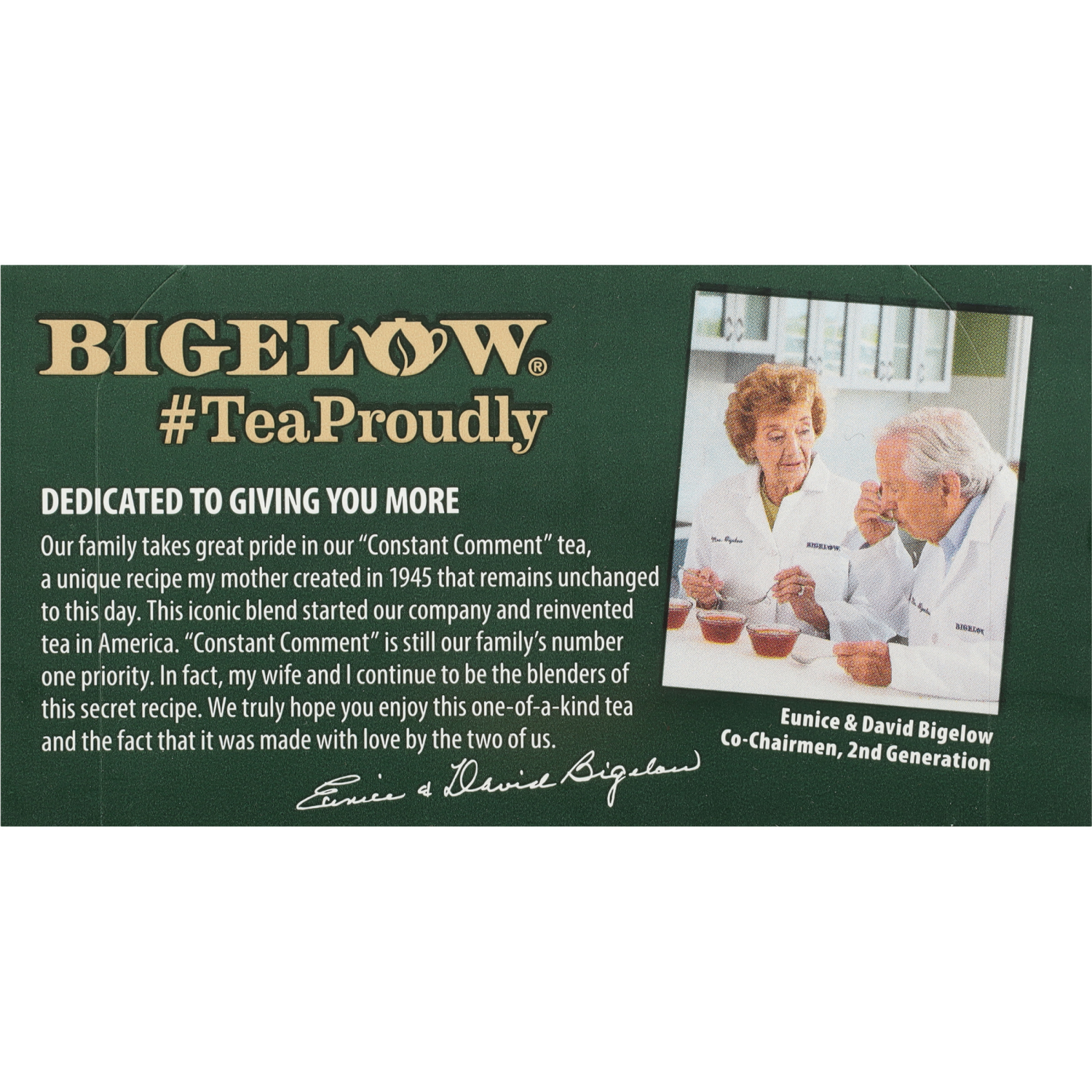 slide 3 of 6, Bigelow Black Tea, Constant Comment, Tea Bags, 20 ct; 1.18 oz