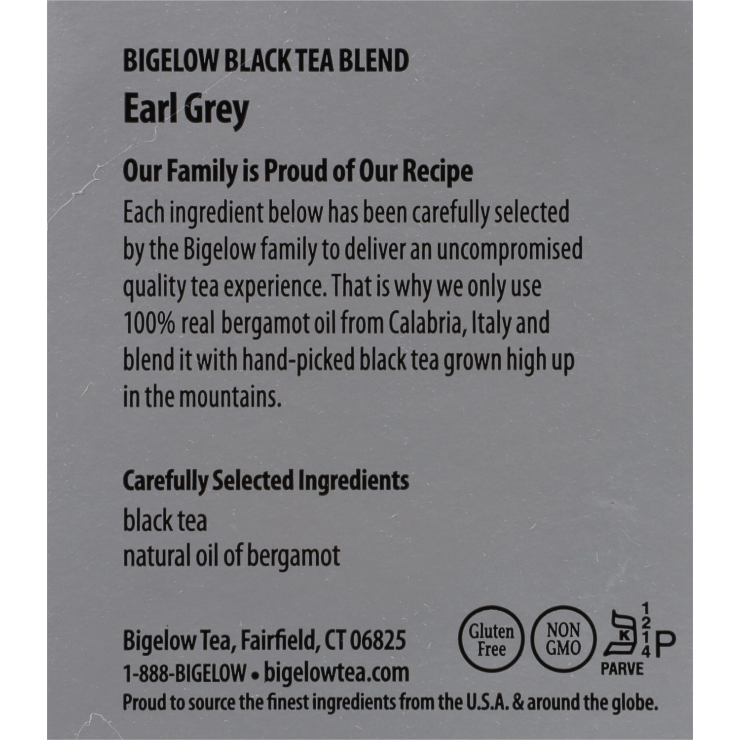slide 5 of 5, Bigelow Black Tea, Earl Grey, Tea Bags, 20 ct