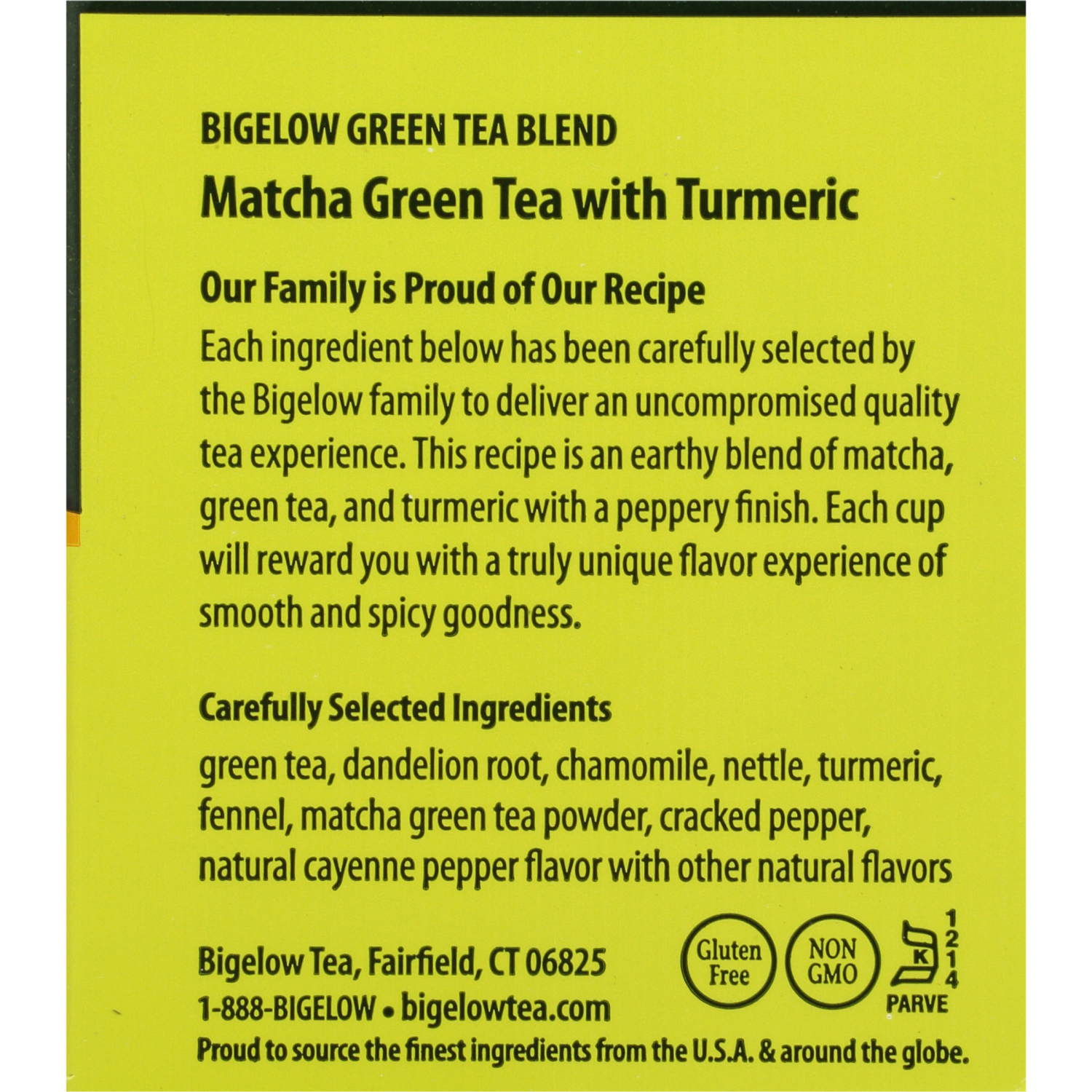 slide 5 of 5, Bigelow Matcha Green Tea, Tea Bags, 18 ct