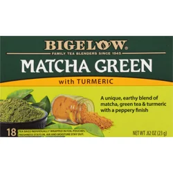 Bigelow Matcha Green Tea, Tea Bags