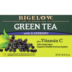Bigelow Green Tea, Vitamin C, Tea Bags