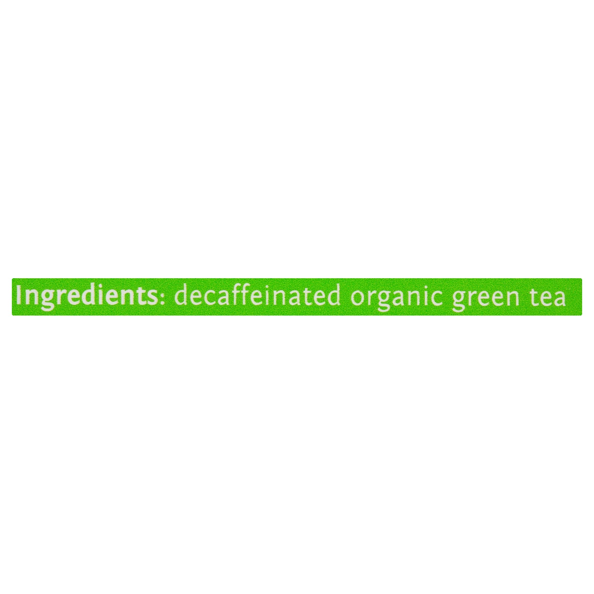 slide 7 of 9, Bigelow steep Organic Pure Green Decaffeinated Tea, 20 ct
