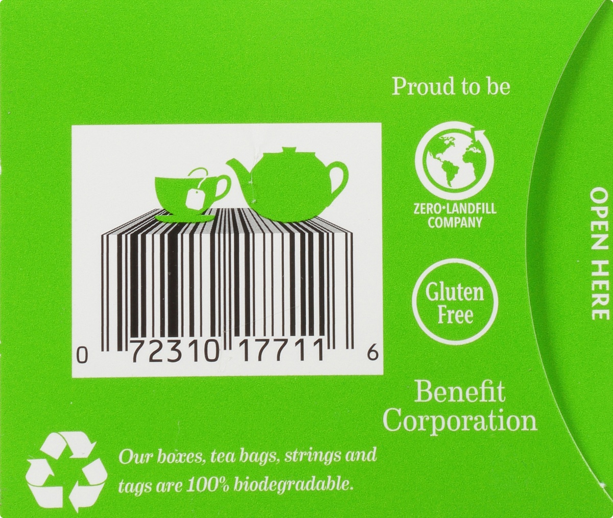 slide 3 of 9, Bigelow steep Organic Pure Green Decaffeinated Tea, 20 ct