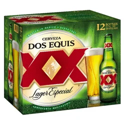 Dos Equis Lager Especial Beer 12 - 12 fl oz Bottles