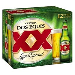 Dos Equis Lager Especial Beer 12 - 12 fl oz Bottles