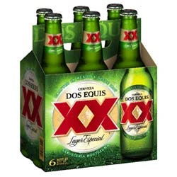 Dos Equis Lager Especial Beer 6 - 12 fl oz Bottles