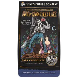 Bones Coffee Company Dark Roast Ground Army of Dark Chocolate Coffee 12 oz