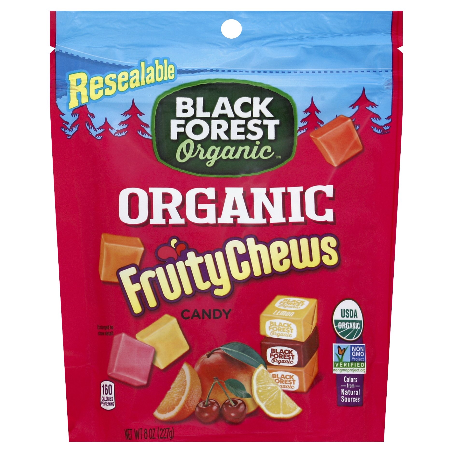 slide 1 of 2, Black Forest Organic Fruity Chews, 8 oz