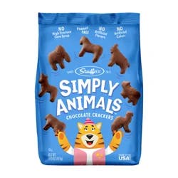 Stauffer's Simply Animals Chocolate Crackers 14.5 oz