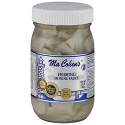 OTHER-NATIONAL Ma Cohen's Herring in Wine Sauce, 16 oz