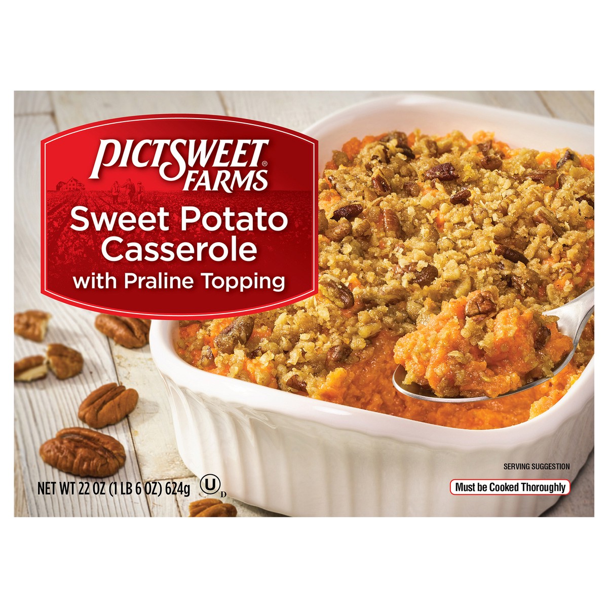 slide 7 of 9, Pictsweet Farms Sweet Potato Casserole, With Praline Topping, 22 oz