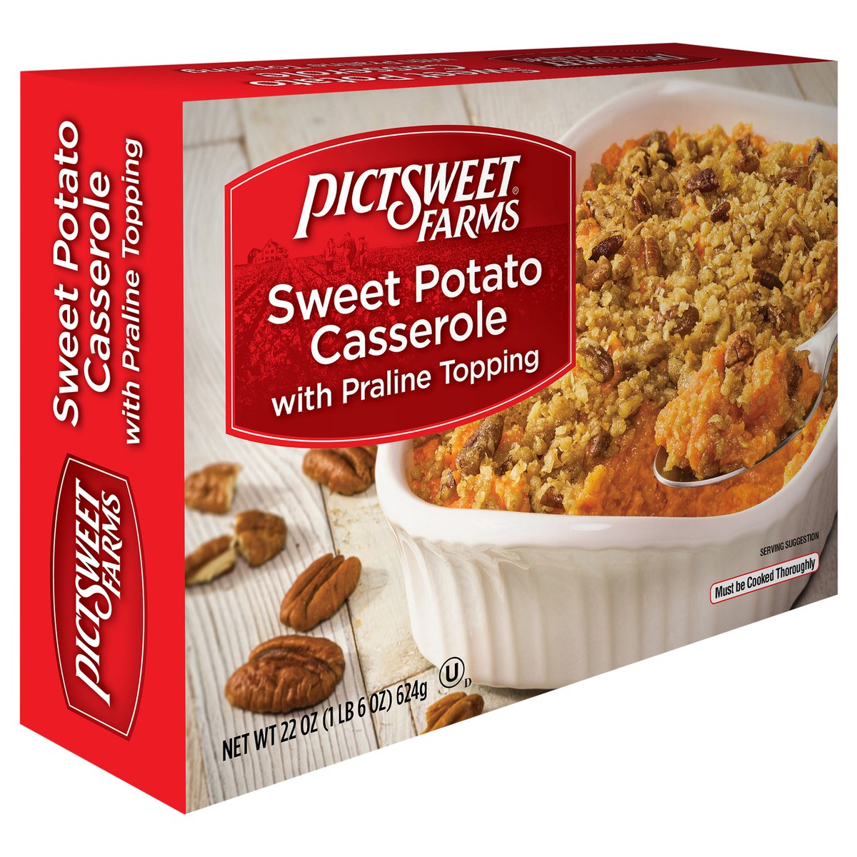 slide 3 of 9, Pictsweet Farms Sweet Potato Casserole, With Praline Topping, 22 oz