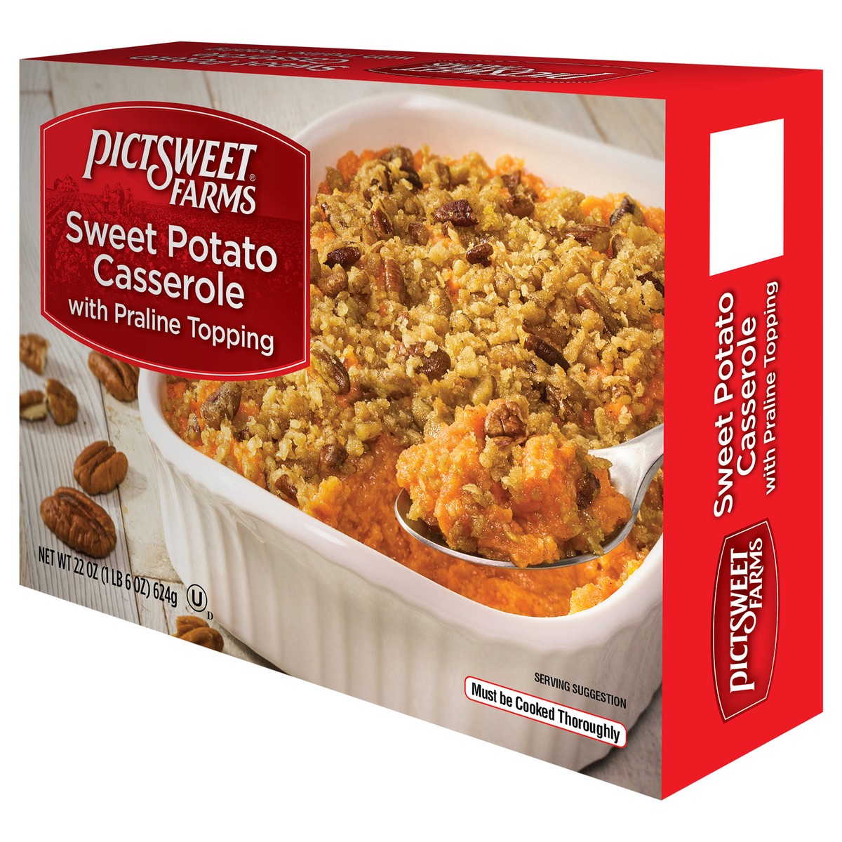 slide 6 of 9, Pictsweet Farms Sweet Potato Casserole, With Praline Topping, 22 oz