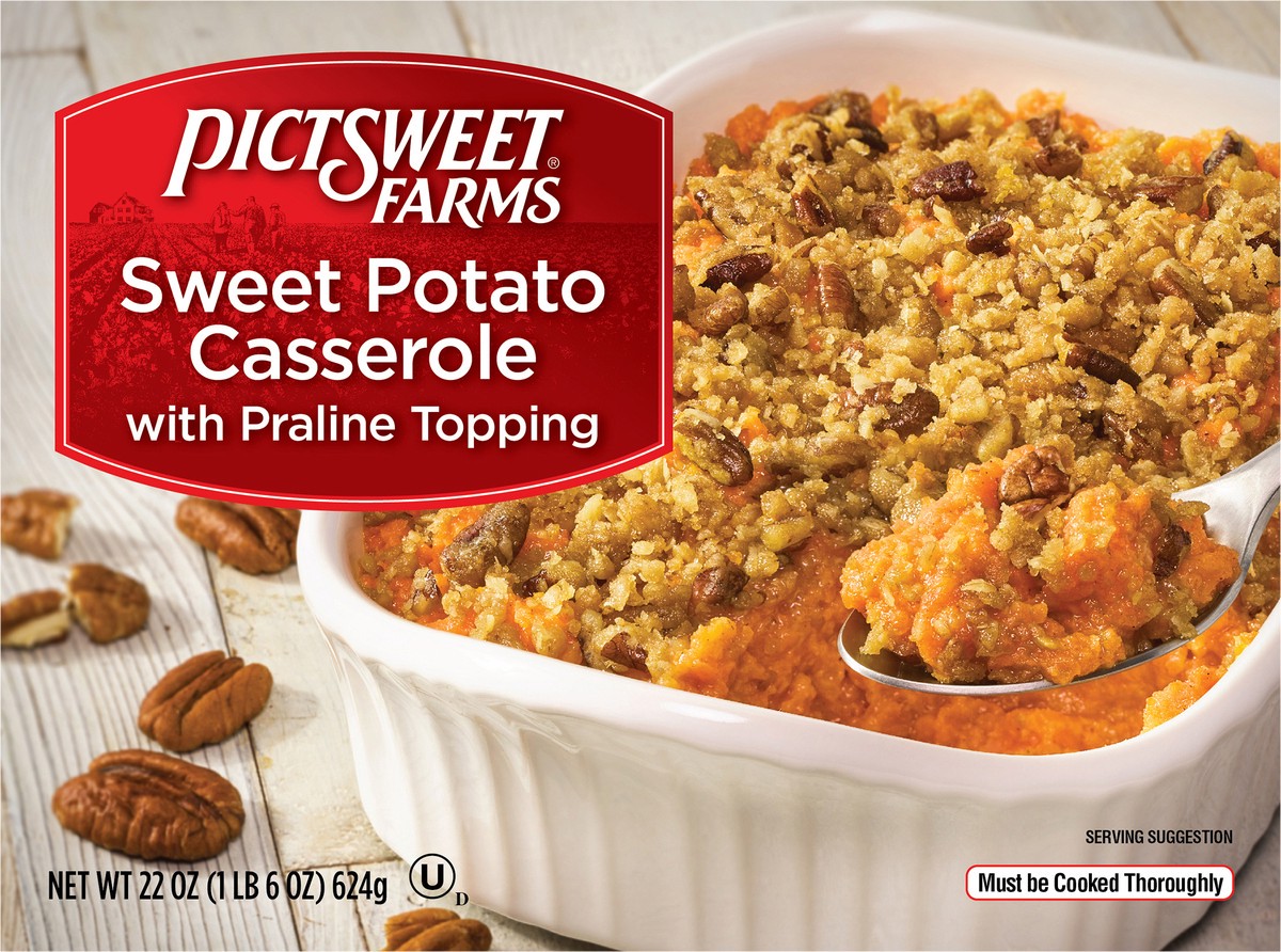 slide 8 of 9, Pictsweet Farms Sweet Potato Casserole, With Praline Topping, 22 oz